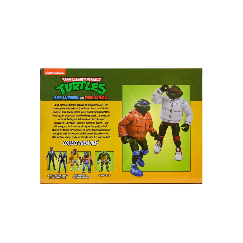 Produktbild Teenage Mutant Ninja Turtles (Cartoon) Actionfigur Punk Leo and Punk Raph 2 Pack 18 cm