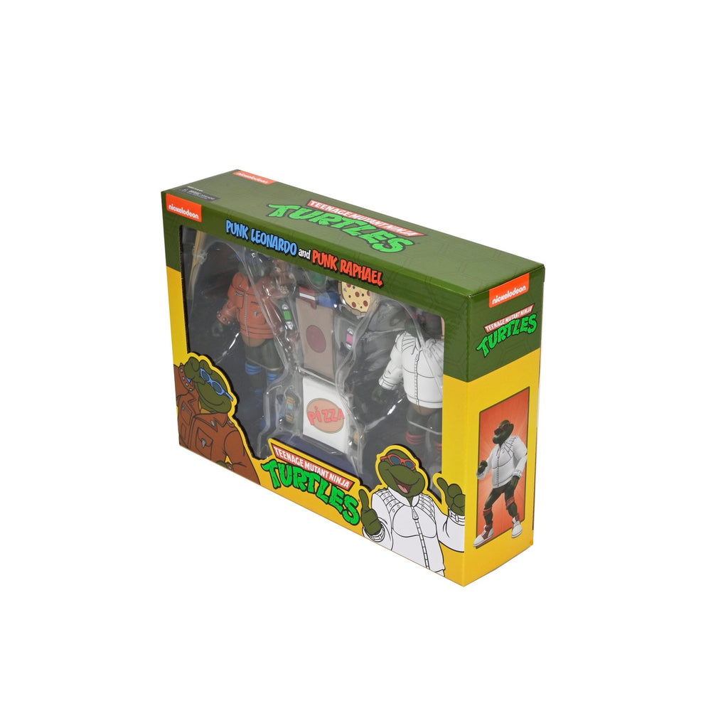 Produktbild Teenage Mutant Ninja Turtles (Cartoon) Actionfigur Punk Leo and Punk Raph 2 Pack 18 cm