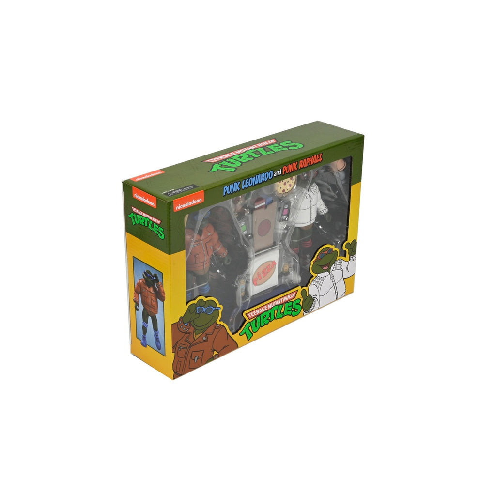 Produktbild Teenage Mutant Ninja Turtles (Cartoon) Actionfigur Punk Leo and Punk Raph 2 Pack 18 cm
