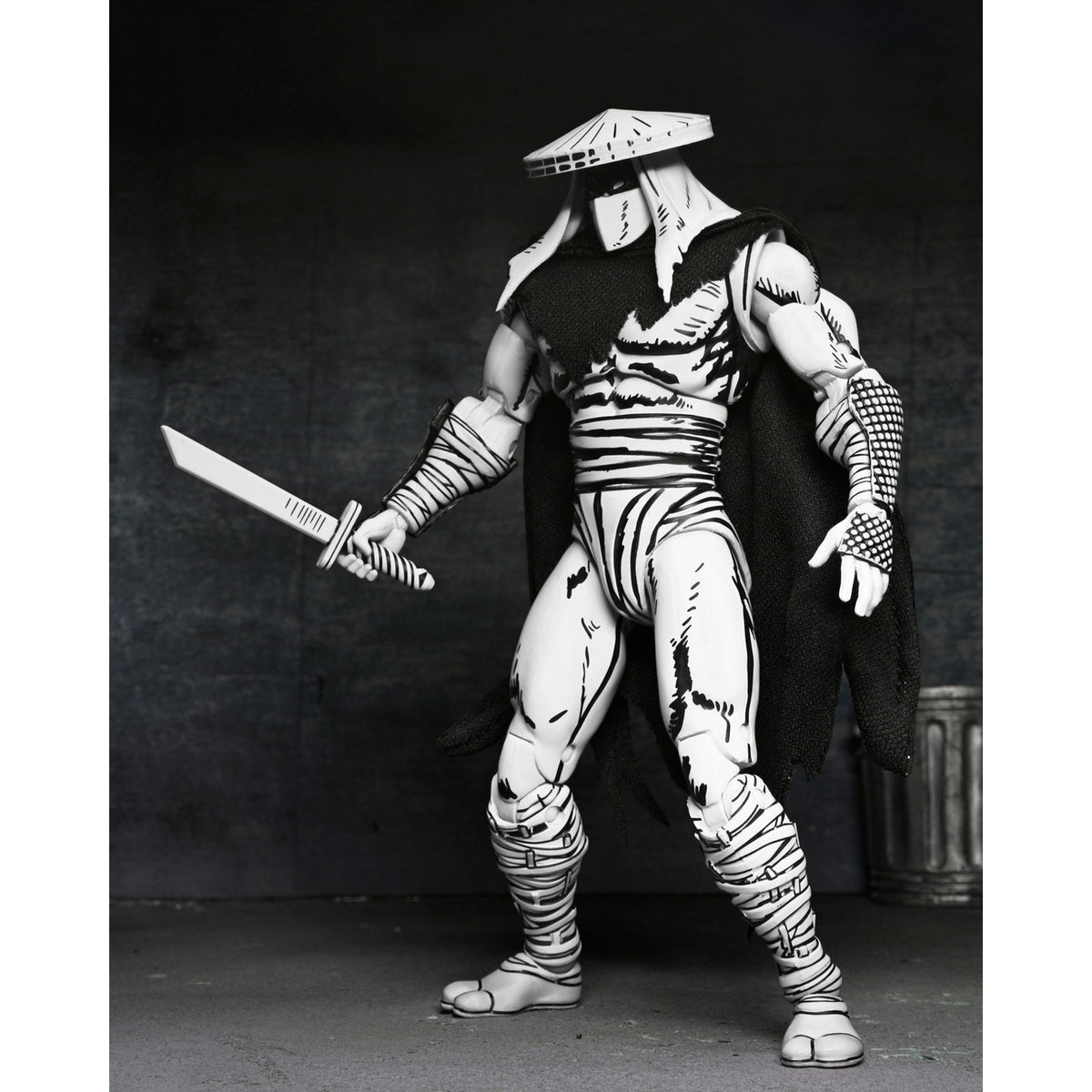 Product image Teenage Mutant Ninja Turtles Action Figure Foot Assassin Black and White 18 cm