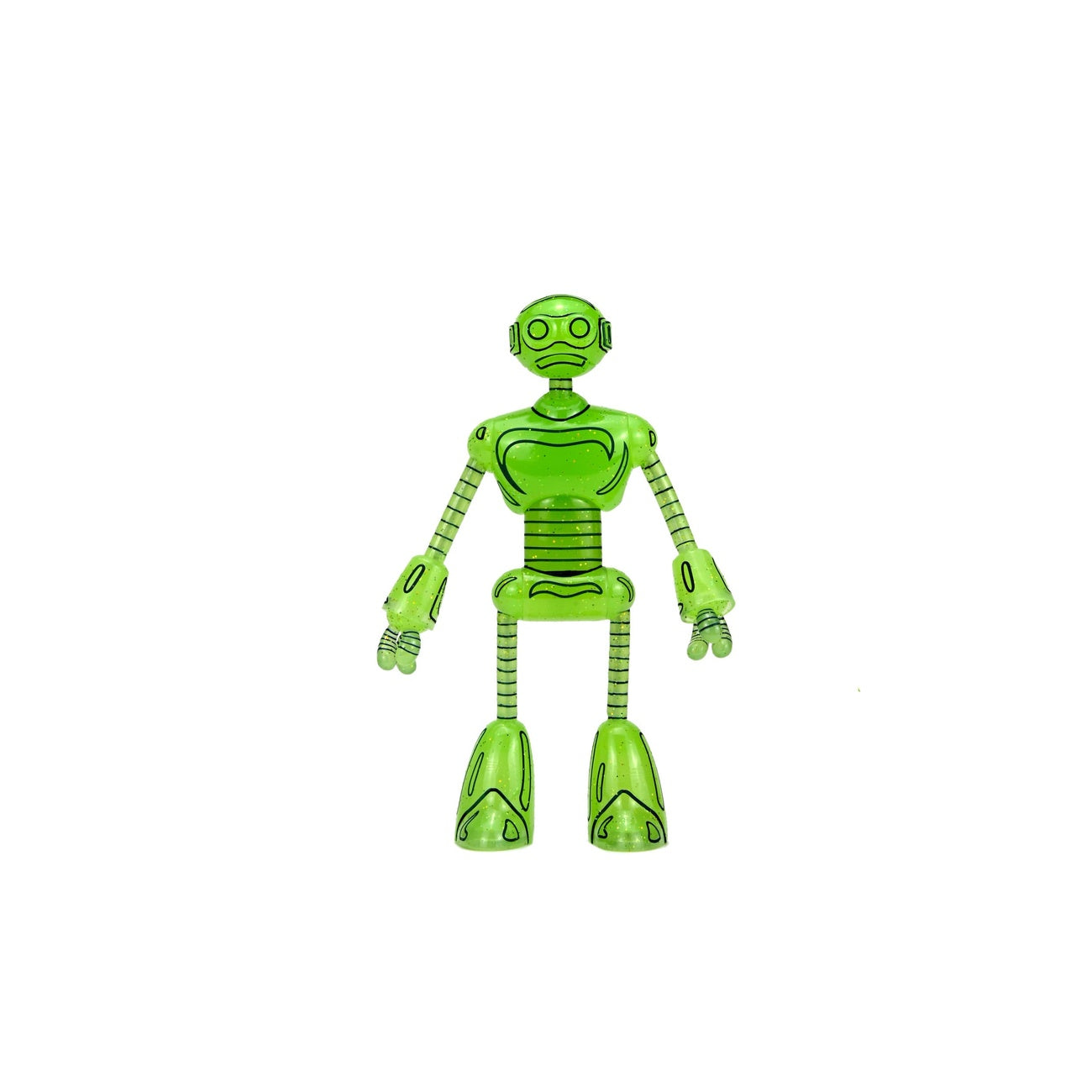 Produktbild Teenage Mutant Ninja Turtles (Mirage Comics) actionfigur Transmat Fugitoid GID 18 cm