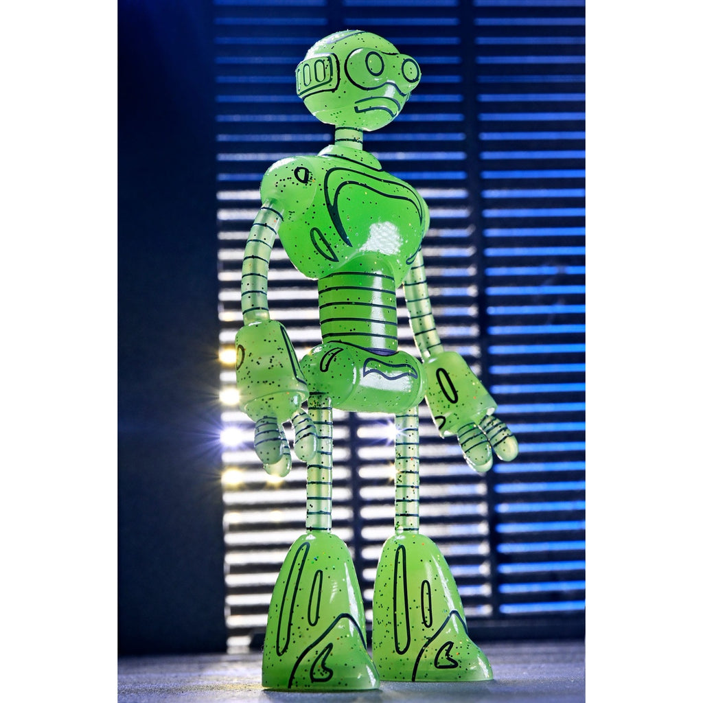 Produktbild Teenage Mutant Ninja Turtles (Mirage Comics) actionfigur Transmat Fugitoid GID 18 cm