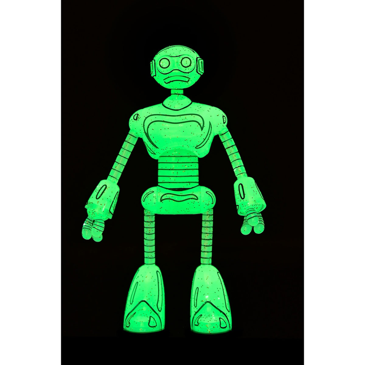 Produktbild Teenage Mutant Ninja Turtles (Mirage Comics) actionfigur Transmat Fugitoid GID 18 cm