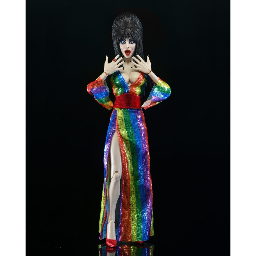 Produktbild Elvira, Mistress of the Dark klädd actionfigur Over the Rainbow Elvira 20 cm