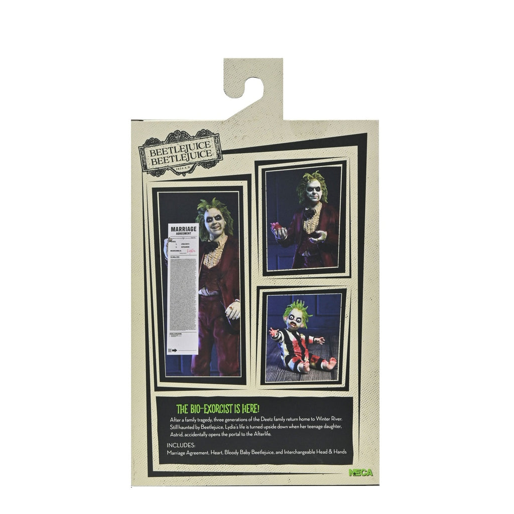 Produktbild Beetlejuice Beetlejuice actionfigur Ultimate "Red Tuxedo" Beetlejuice 18 cm