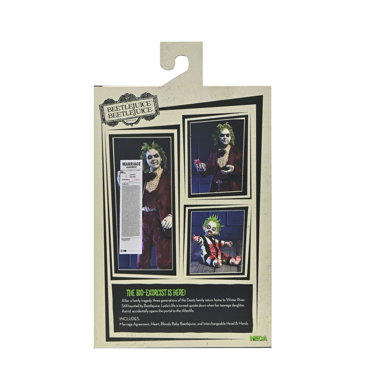 Produktbild Beetlejuice Beetlejuice actionfigur Ultimate "Red Tuxedo" Beetlejuice 18 cm