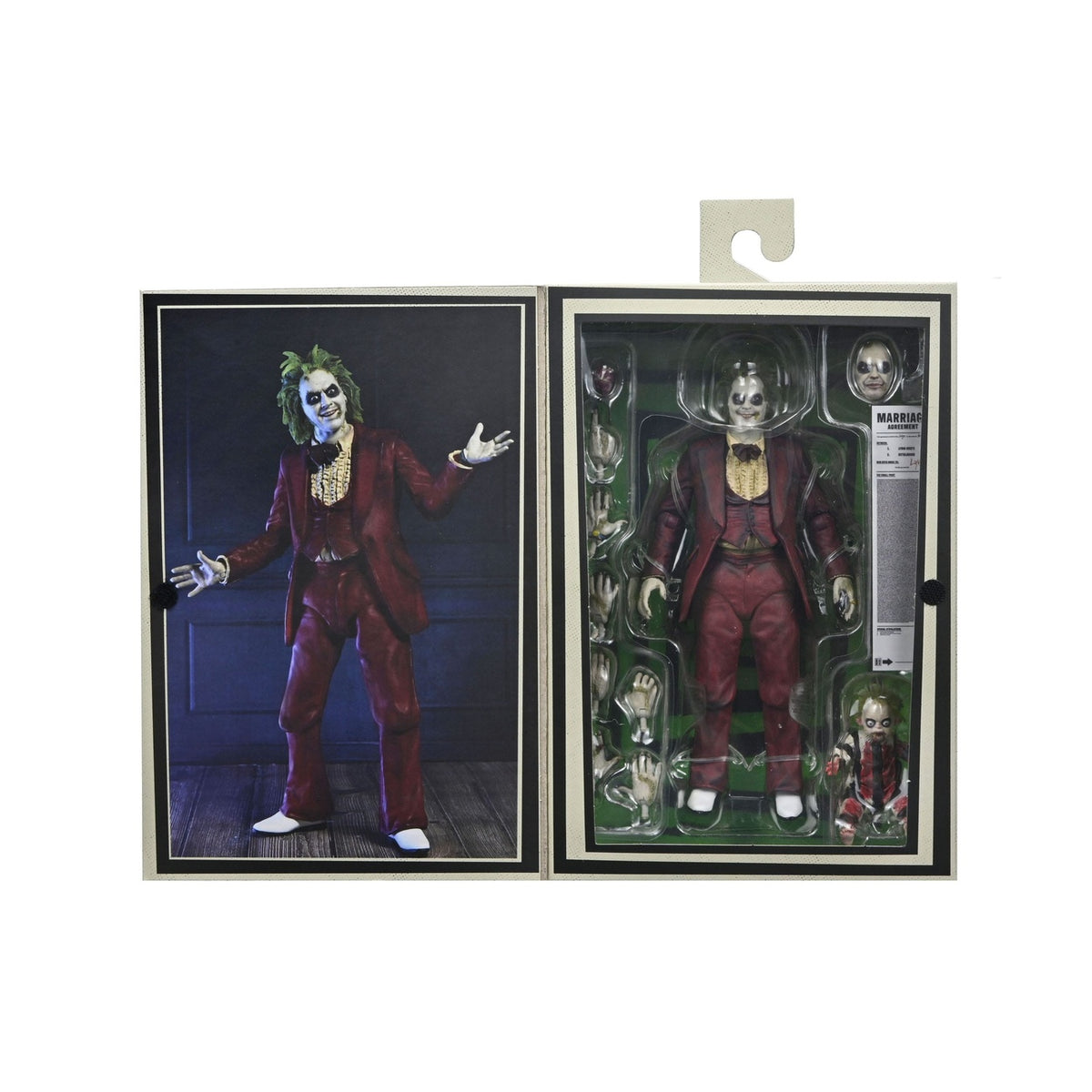 Produktbild Beetlejuice Beetlejuice actionfigur Ultimate "Red Tuxedo" Beetlejuice 18 cm