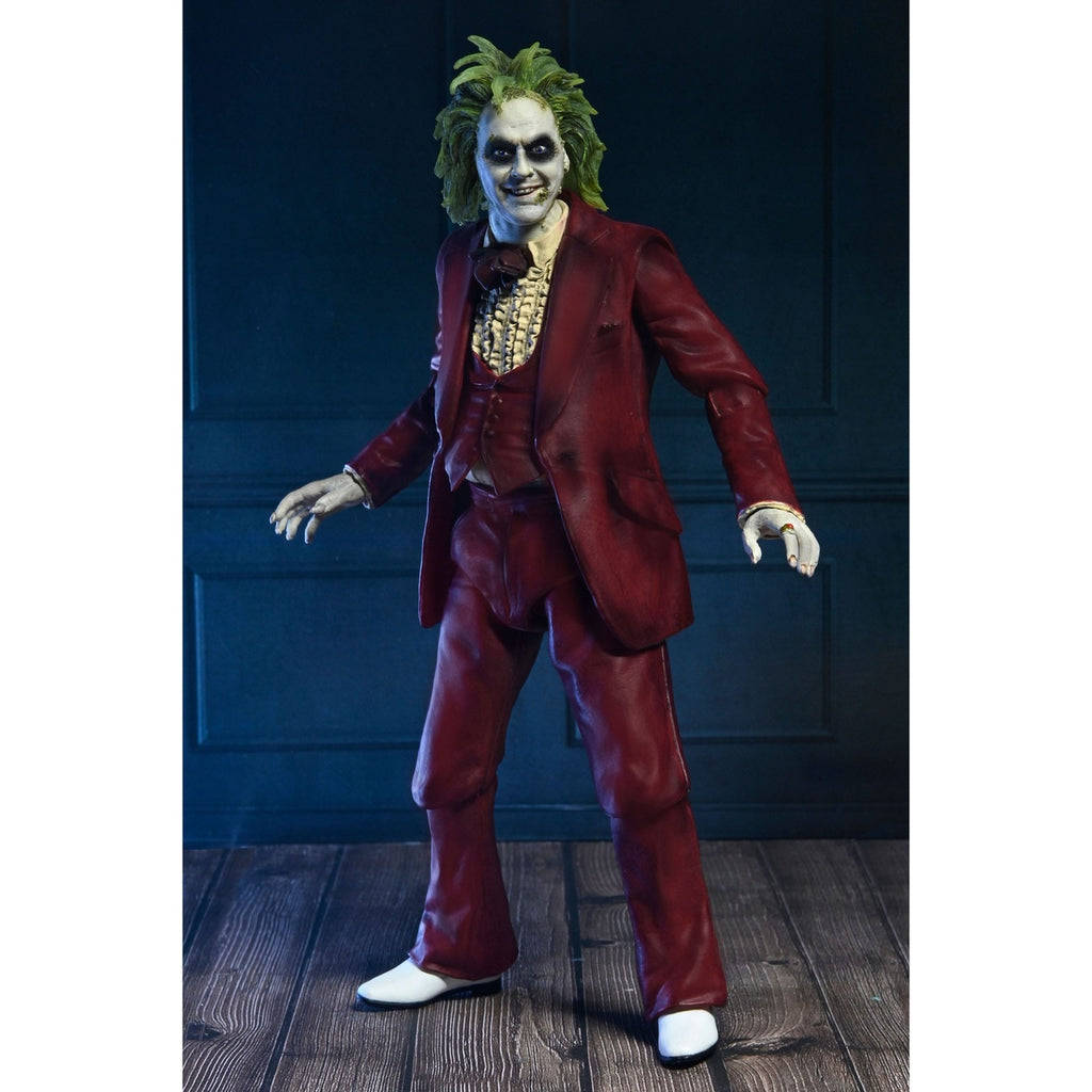 Produktbild Beetlejuice Beetlejuice actionfigur Ultimate "Red Tuxedo" Beetlejuice 18 cm