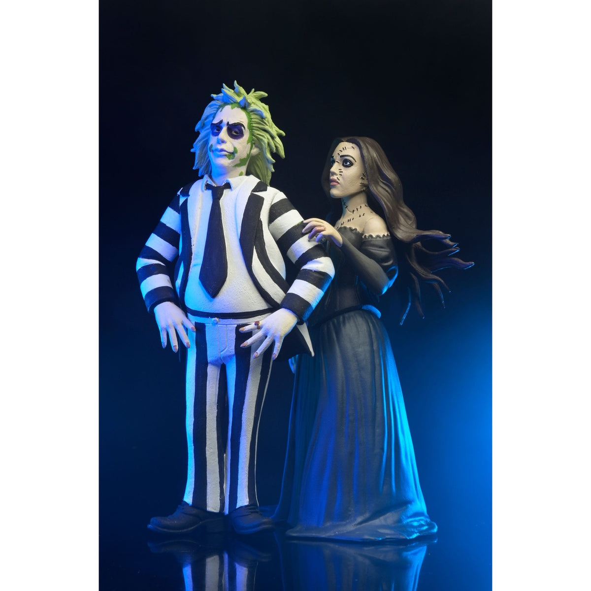 Produktbild Beetlejuice Beetlejuice Toony Terrors actionfigurer 2-pack Beetlejuice & Delores 15 cm