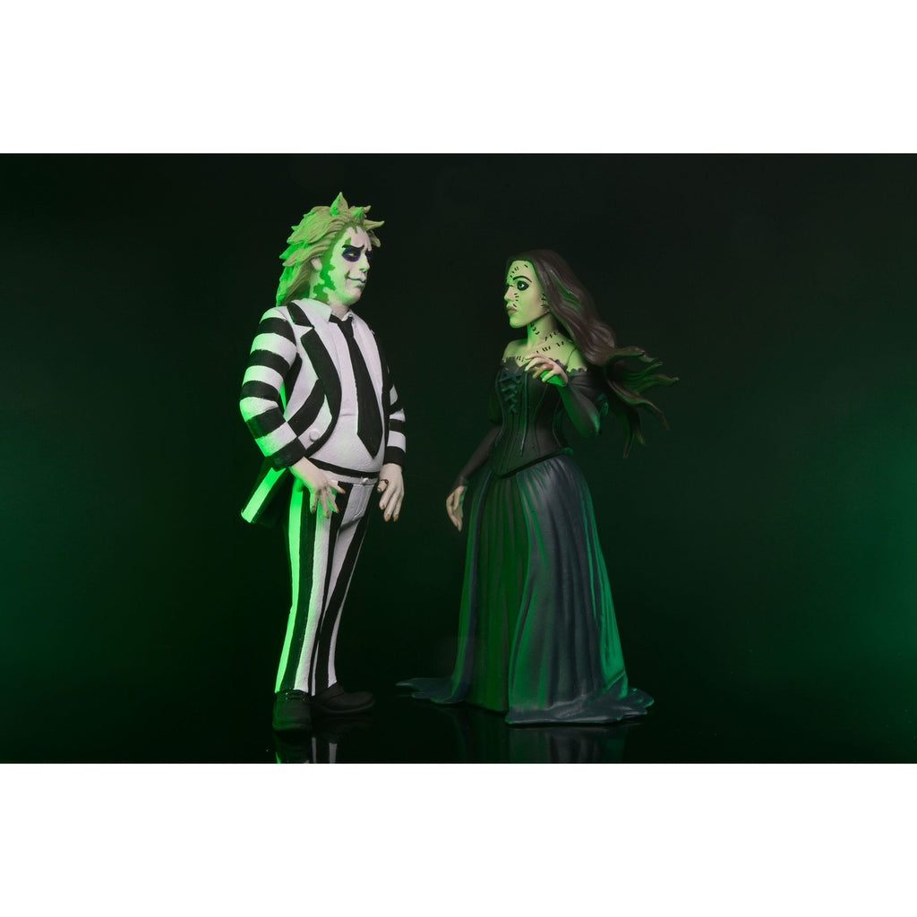 Produktbild Beetlejuice Beetlejuice Toony Terrors actionfigurer 2-pack Beetlejuice & Delores 15 cm