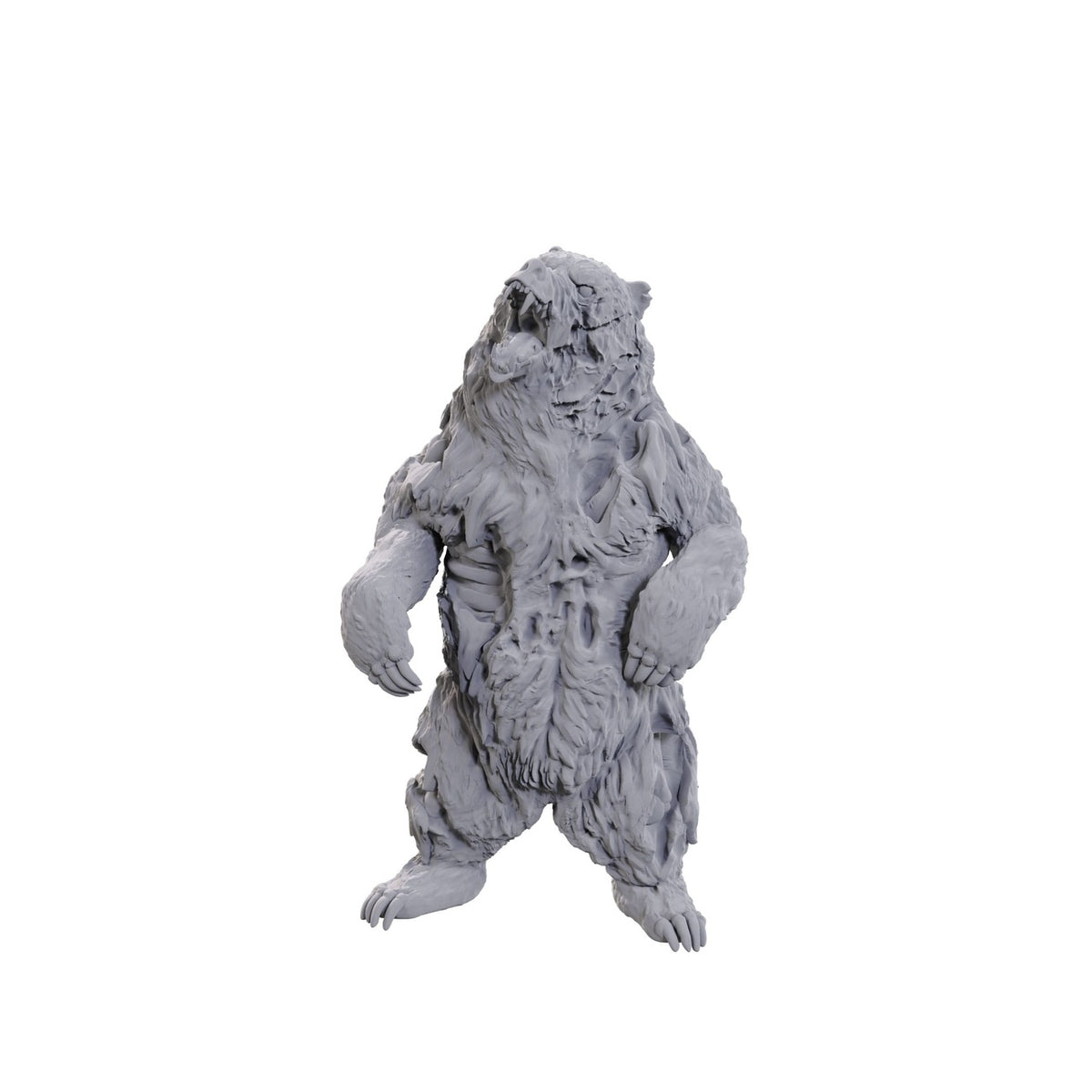 Produktbild WizKids Deep Cuts miniatyr omålad Zombie Grizzly Bear
