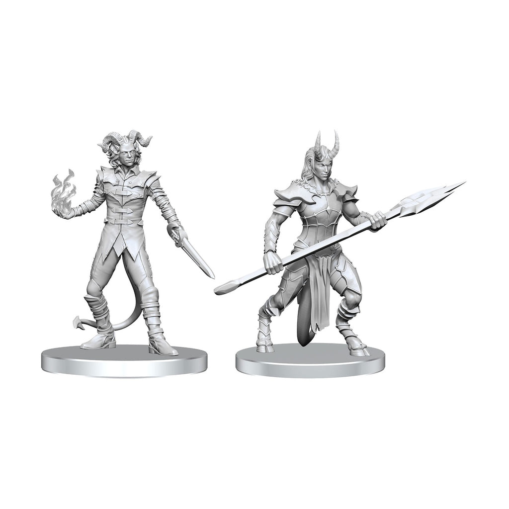 Produktbild Pathfinder Deep Cuts omålade miniatyrer Vordine (Infantry Devil) & Pitborn Rogue