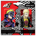 Produktbild Persona 5 Royal Dubbelpack med pinbuttons Skull / Ryuji Sakamoto