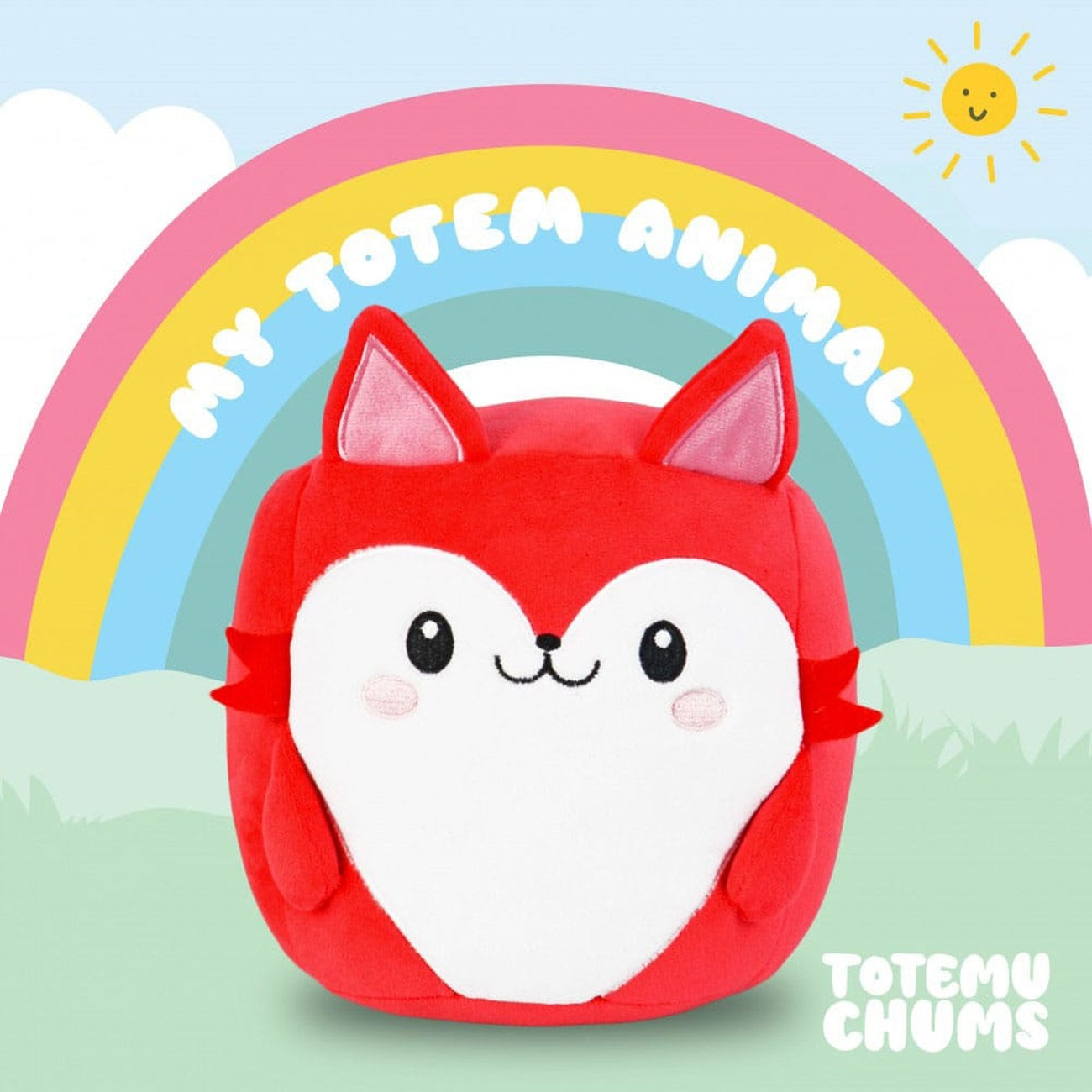 Produktbild Totemu Chums Cute 'n' Kawaii plushfigur Räv 19 cm