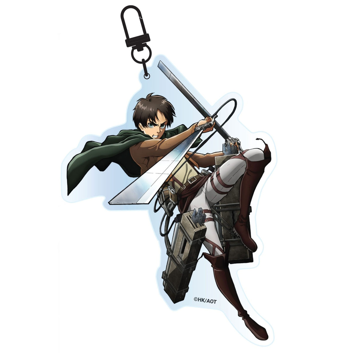Produktbild Attack on Titan Nyckelring i akryl Eren Jaeger