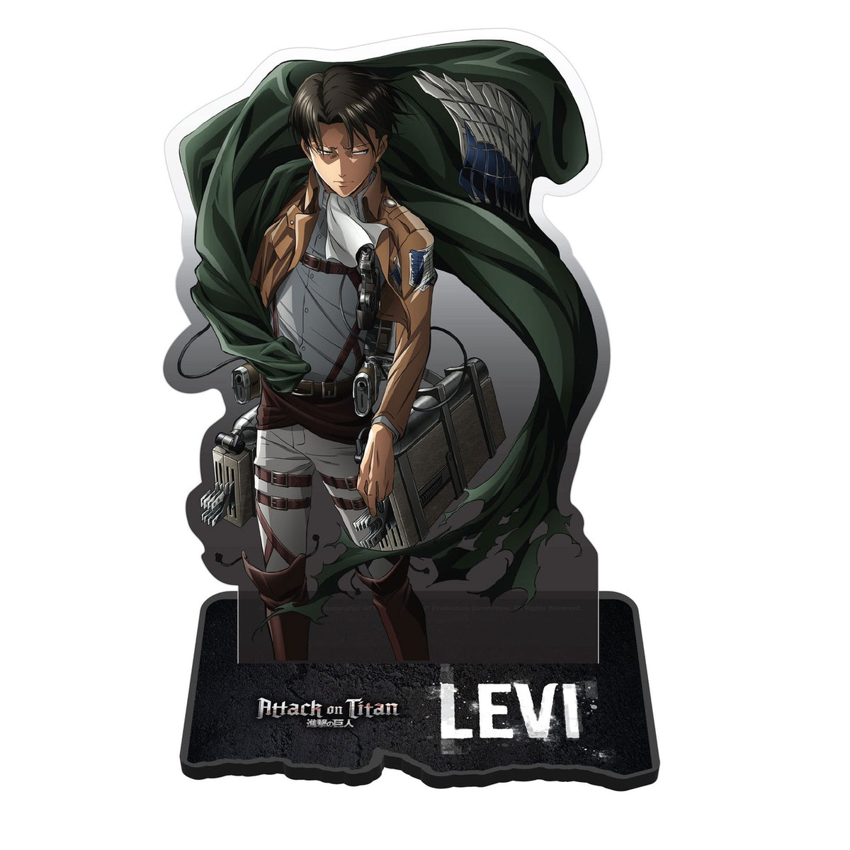 Produktbild Attack on Titan AkryLfigur Levi Battle-Ready 18 cm