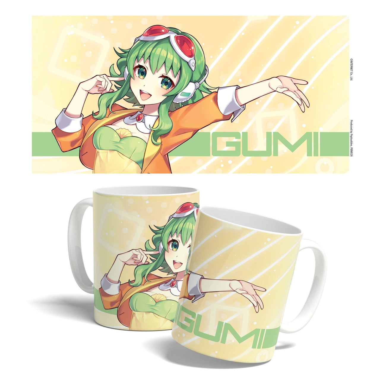 Produktbild Vocaloid Megpoid Mugg Gumi V6 325 ml