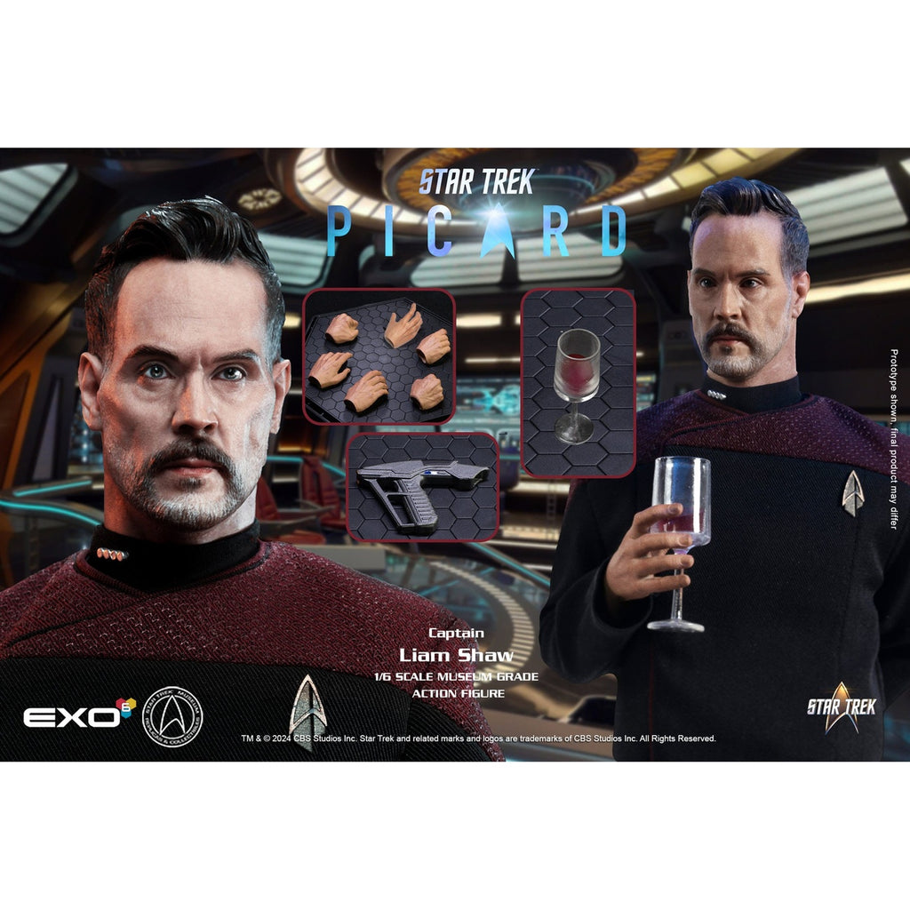 Produktbild Star Trek: Picard actionfigur 1/6 Captain Liam Shaw 30 cm