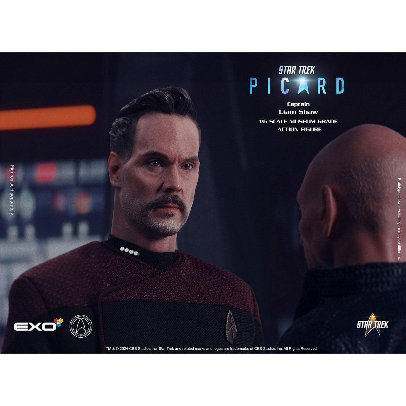 Produktbild Star Trek: Picard actionfigur 1/6 Captain Liam Shaw 30 cm