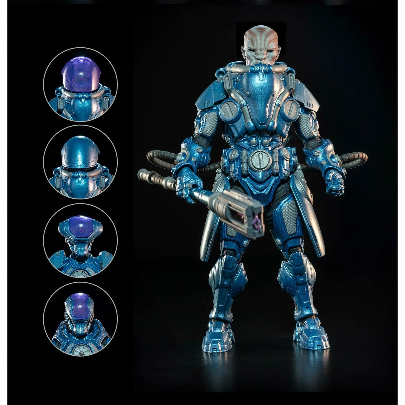 Produktbild Cosmic Legions actionfigur T.U.5.C.C. Slygor/Gravekeeper Deluxe
