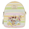 Produktbild Disney by Loungefly axelremsväska Mickey and Friends Rainbow Stripes