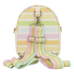 Produktbild Disney by Loungefly axelremsväska Mickey and Friends Rainbow Stripes