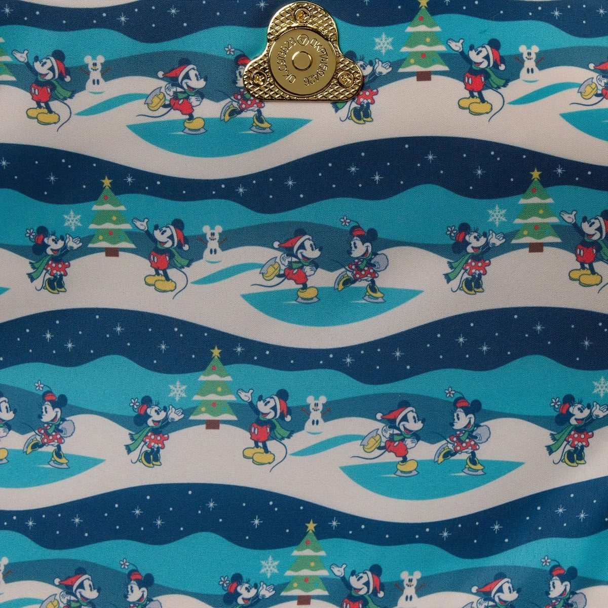 Produktbild Disney by Loungefly Axelremsväska Mickey and Minnie Holiday