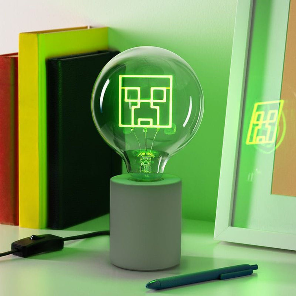 Produktbild Minecraft Neon LED-lampa Creeper