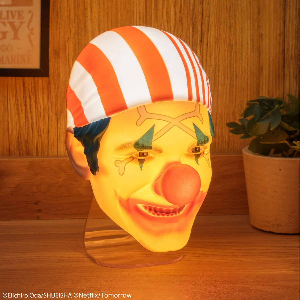 Produktbild One Piece 3D LED-lampa Buggy-mask