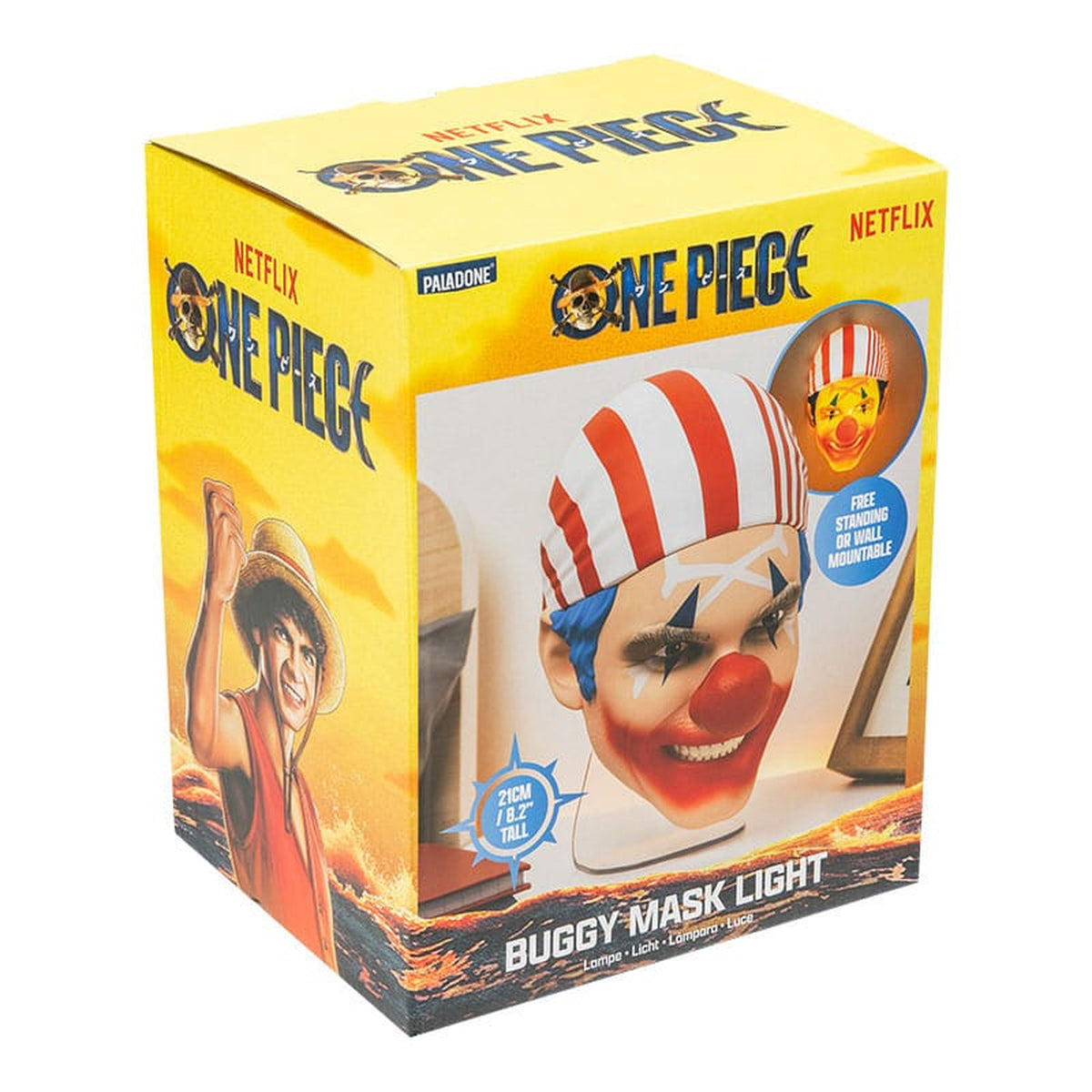 Produktbild One Piece 3D LED-lampa Buggy-mask