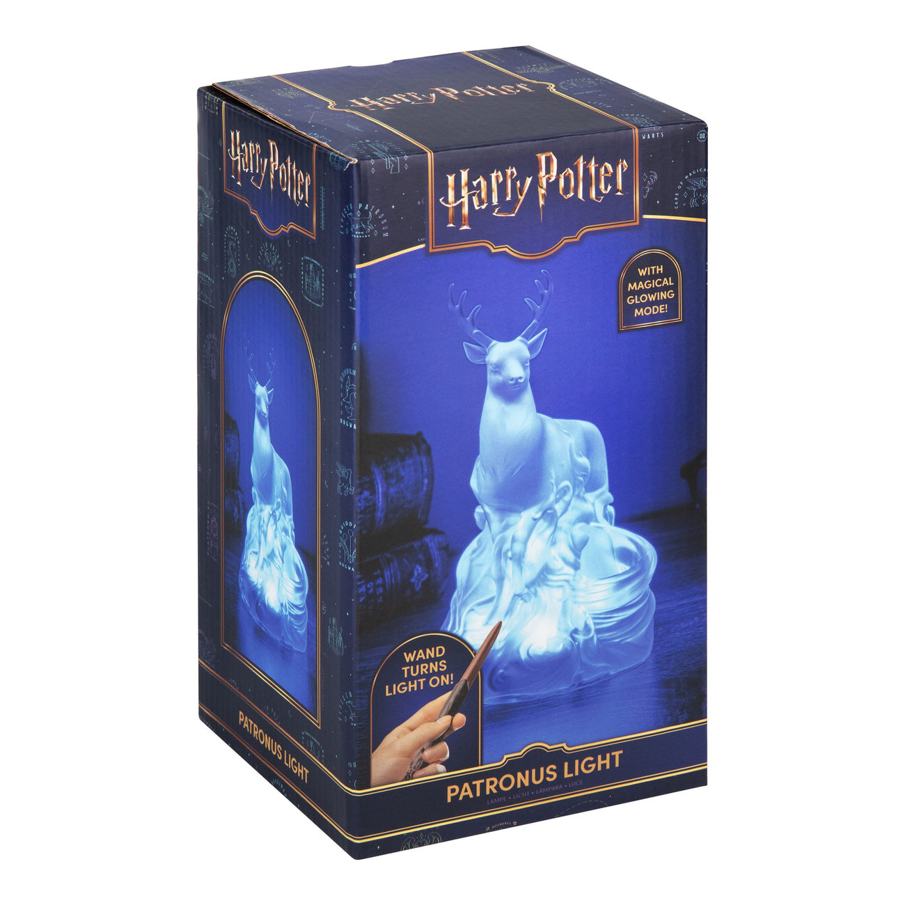 Produktbild Harry Potter Patronus-lampa med trollstavsstyrning