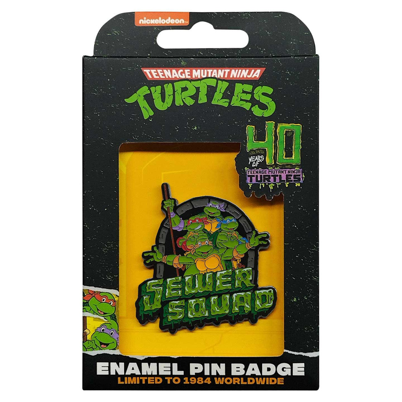 Produktbild Teenage Mutant Ninja Turtles Pin 40th Anniversary Limited Edition