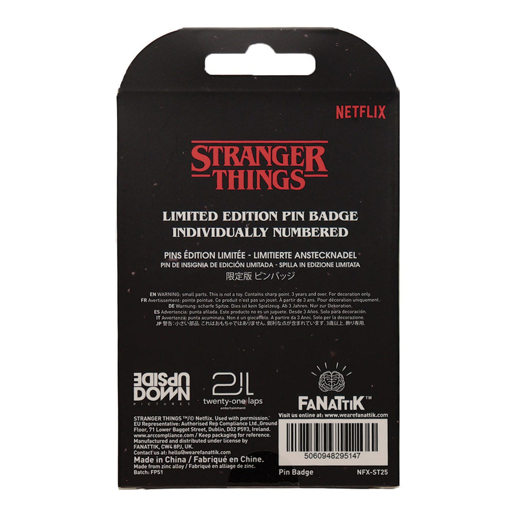 Produktbild Stranger Things Pin Hellfire Lives Limited Edition