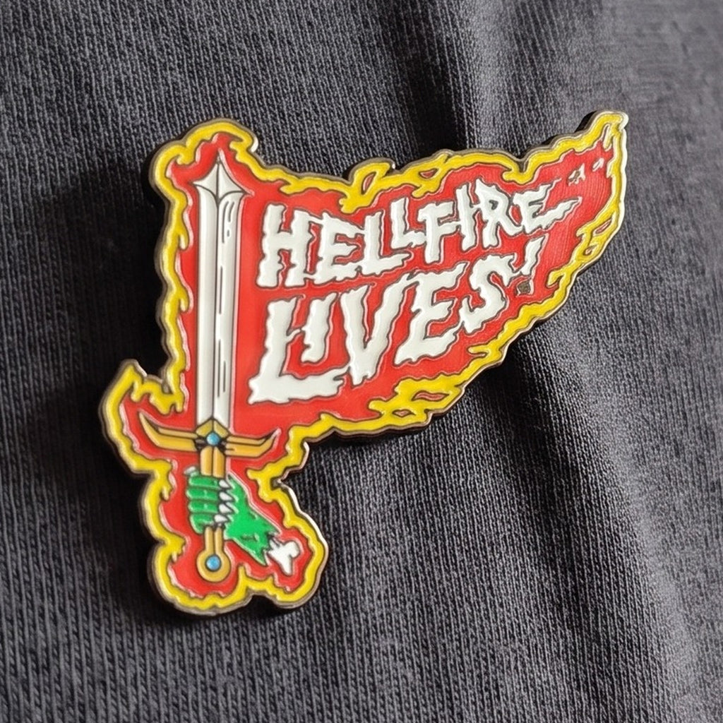 Produktbild Stranger Things Pin Hellfire Lives Limited Edition