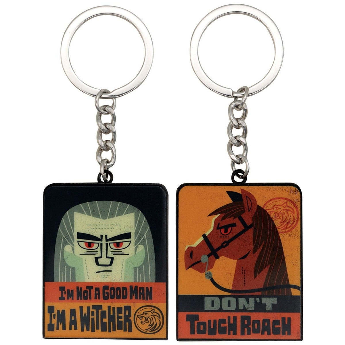 Product image The Witcher Keychain Witcher & Roach Limited Edition