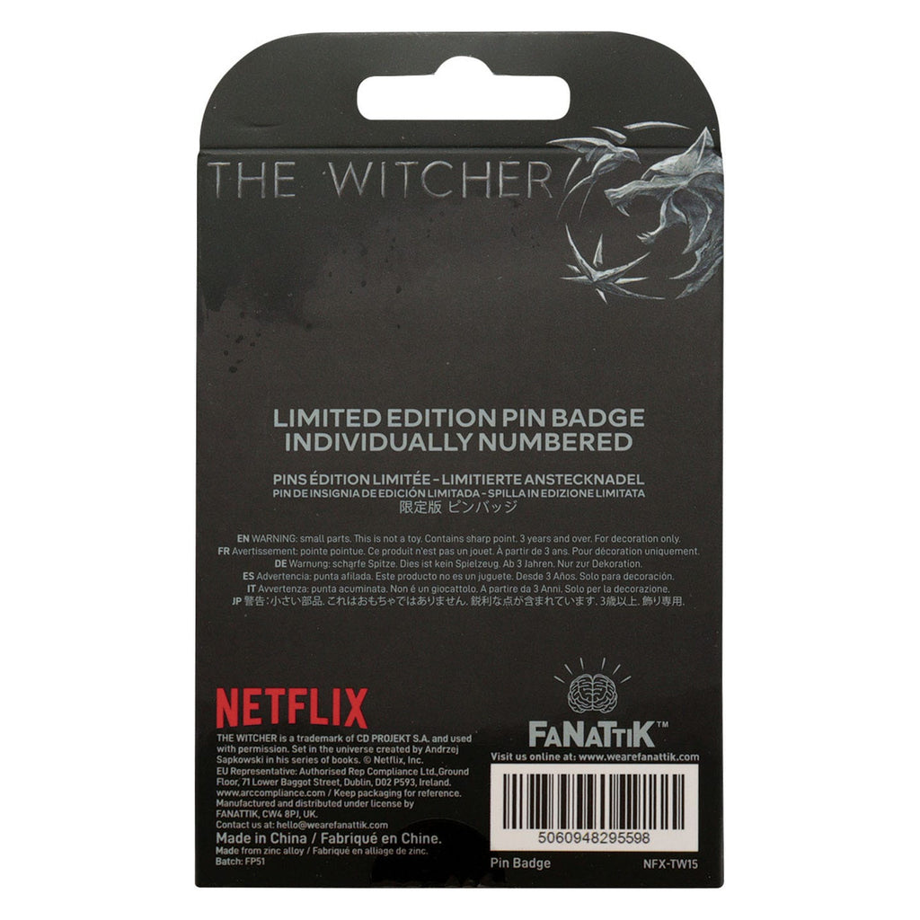 Produktbild The Witcher Pin Witcher-symbol Limited Edition