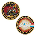 Produktbild G.I. Joe Samlarmynt A Real American Hero 60th Anniversary 24k guldpläterad Limited Edition