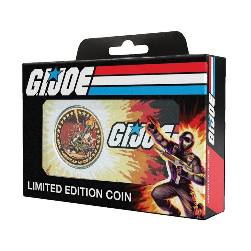 Produktbild G.I. Joe Samlarmynt A Real American Hero 60th Anniversary 24k guldpläterad Limited Edition
