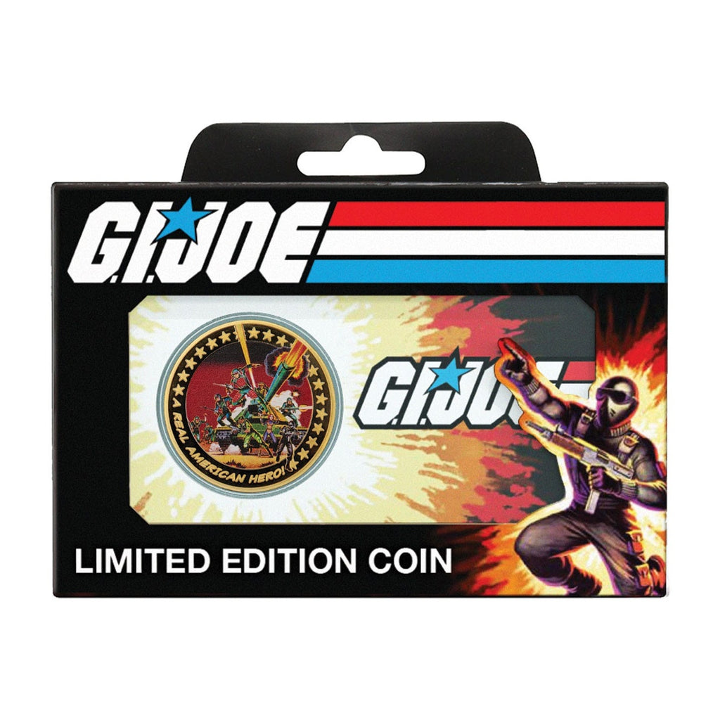 Produktbild G.I. Joe Samlarmynt A Real American Hero 60th Anniversary 24k guldpläterad Limited Edition