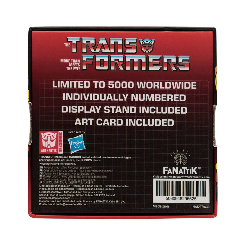 Produktbild Transformers Generation 1 Medalj Bumblebee Limited Edition