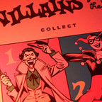 Produktbild DC Comics konsttryck 90th Anniversary Villains Limited Edition 42 x 30 cm