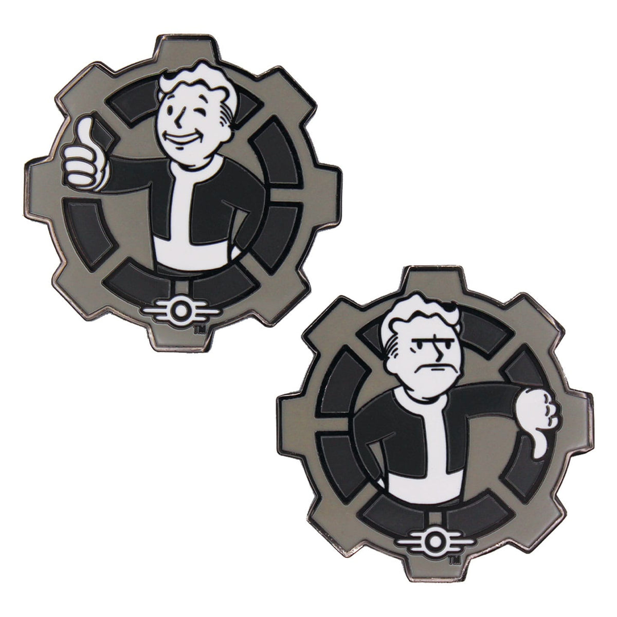 Produktbild Fallout Samlarmynt Decision Black & White Limited Edition