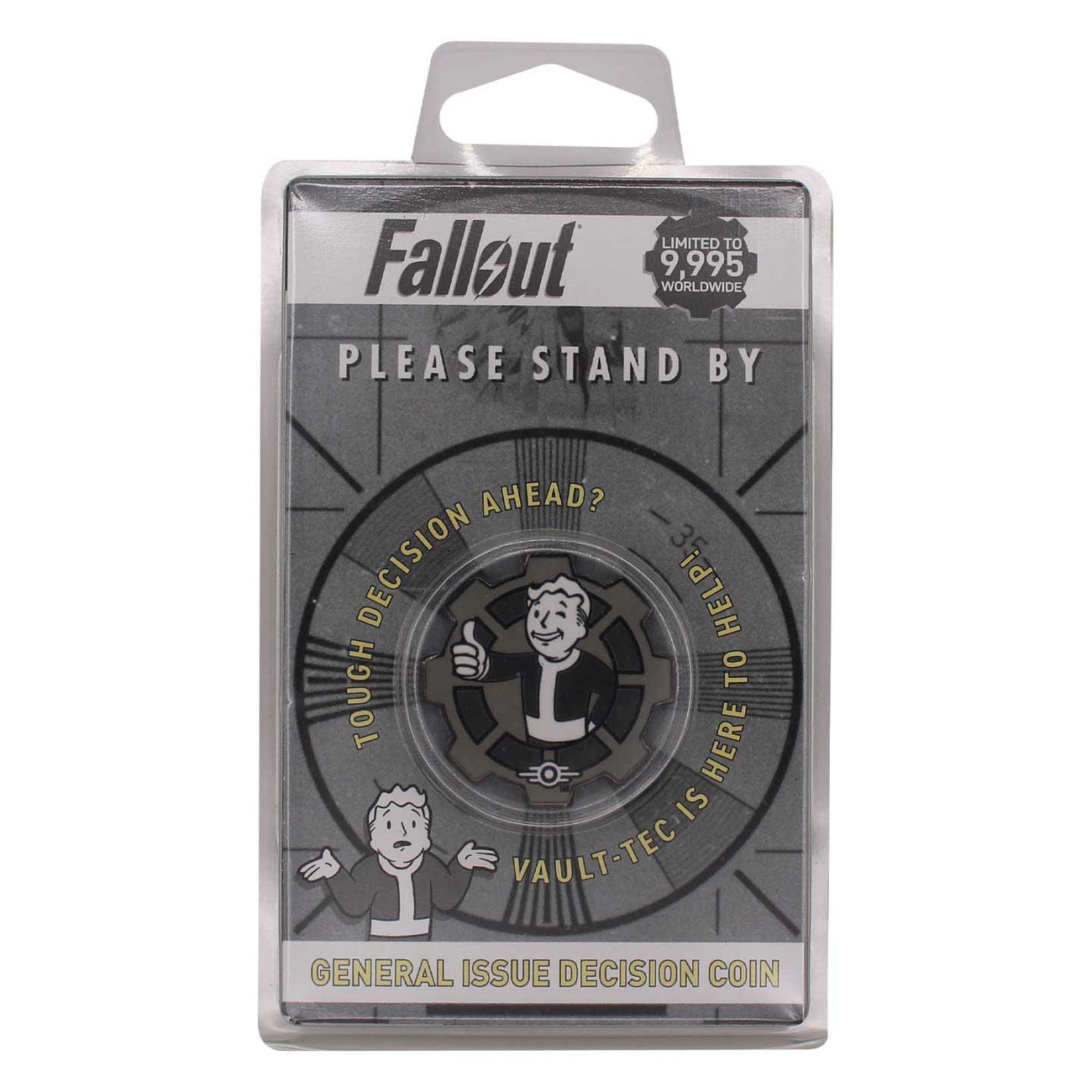 Produktbild Fallout Samlarmynt Decision Black & White Limited Edition