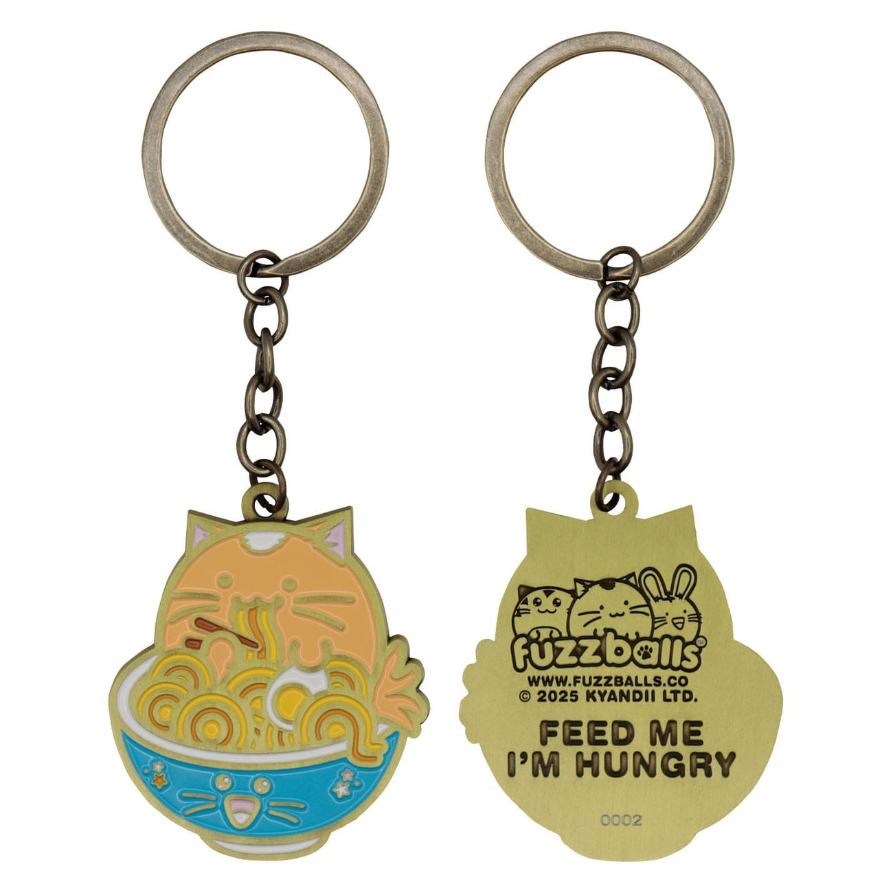 Produktbild Fuzzballs Nyckelring Whisky Noodles Limited Edition