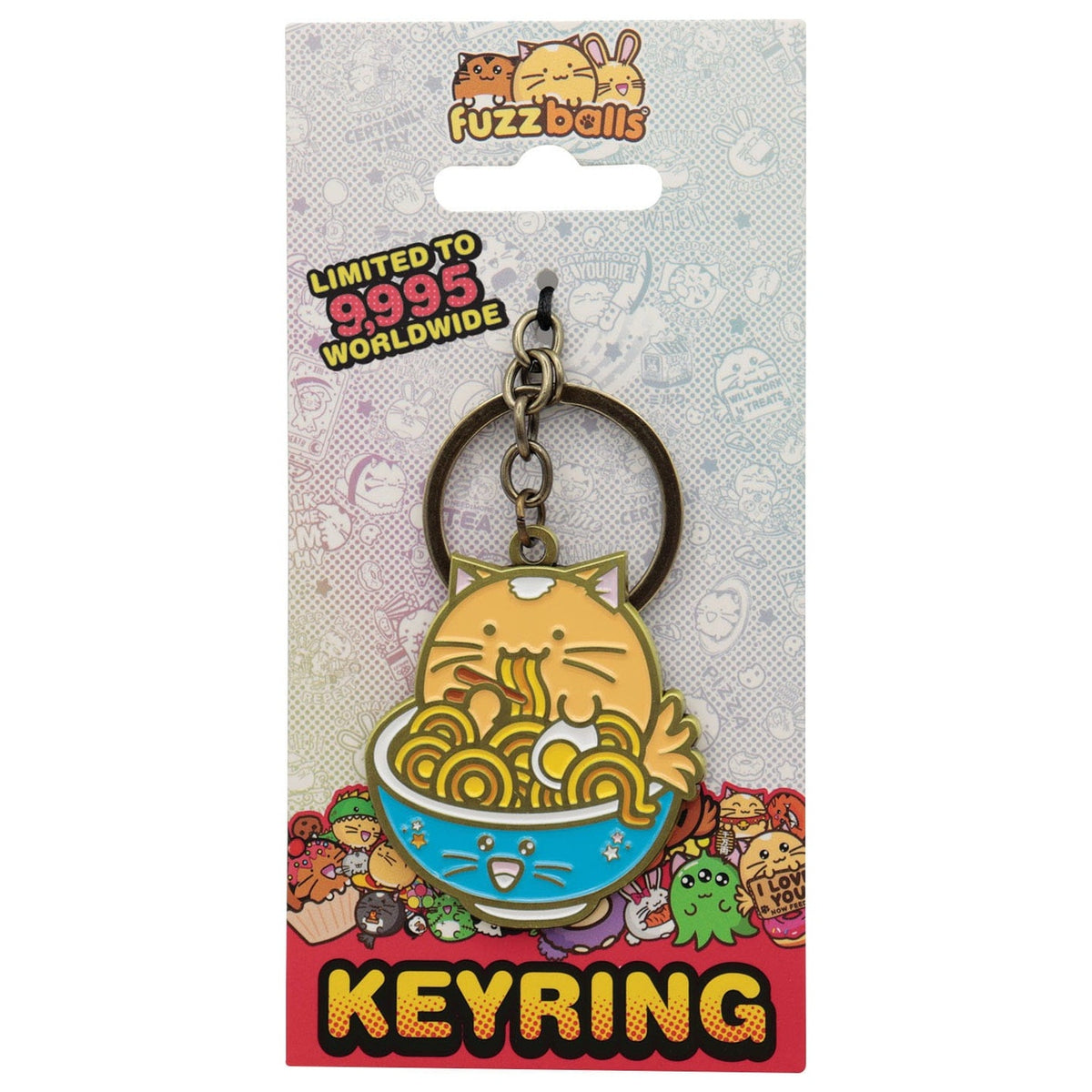 Produktbild Fuzzballs Nyckelring Whisky Noodles Limited Edition