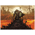 Produktbild Doom: The Dark Ages Konstaffisch Limited Edition 42 x 30 cm