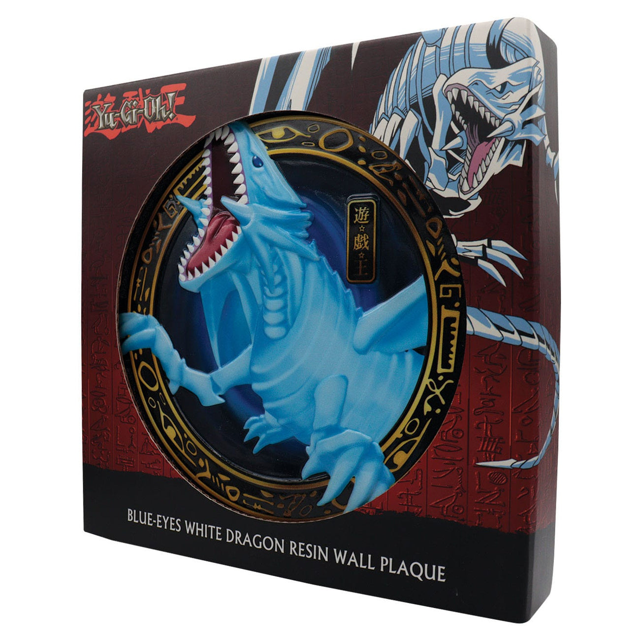 Produktbild Yu-Gi-Oh! Resin sköld Blue-Eyes White Dragon