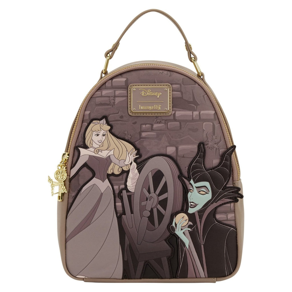 Produktbild Disney by Loungefly mini ryggsäck Sleeping Beauty Spinning Wheel