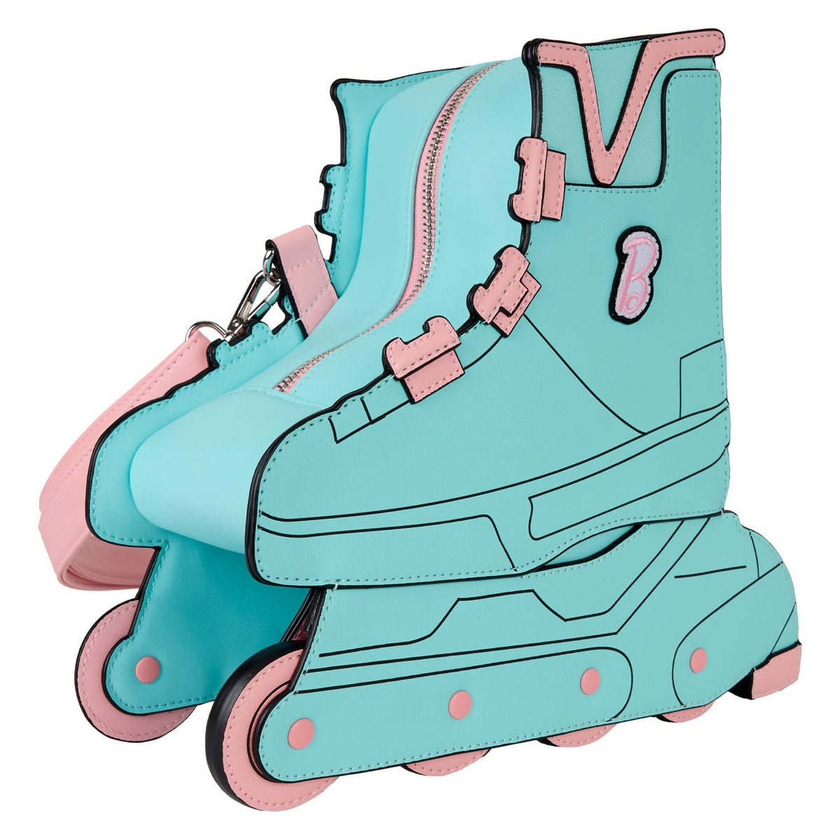 Produktbild Mattel Classic by Loungefly Axelremsväska Barbie Figural Skate