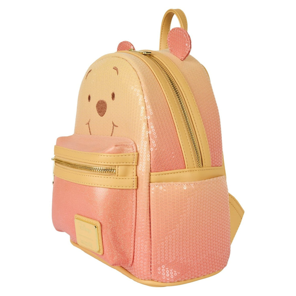 Produktbild Nalle Puh by Loungefly Mini Ryggsäck Sequin Glitter